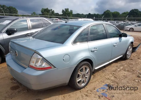 2009 Mercury Sable Premier из США, поврежденный, VIN 1MEHM42W29G632162